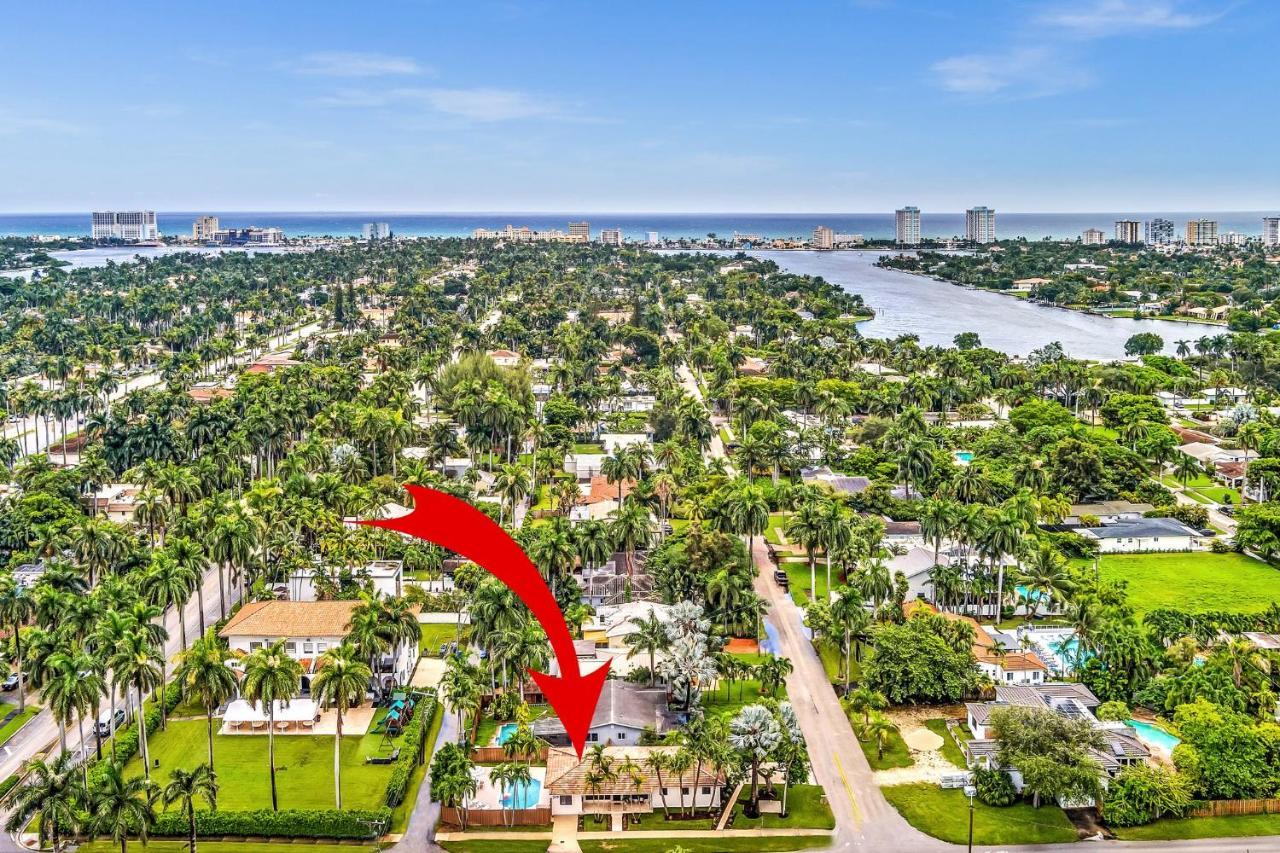 Tropical Oasis With Pool 10 Mins Airport & 5 Mins Beach Hollywood Exterior foto
